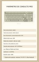 Teclado Mecánico Ajazz AK992 Con Iluminación RGB Para Gaming Y Oficina Teclado De Cable Para Computadora Y Laptop Material PBT - details 7