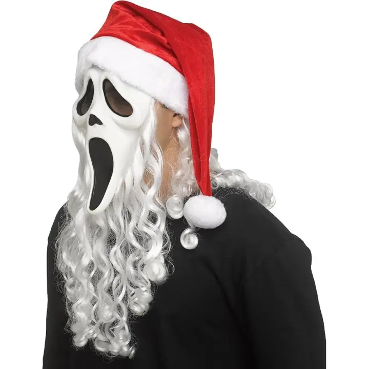 Máscara de Papá Noel Ghost Face - 1