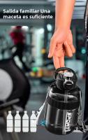 Botella De Agua Deportiva Personalizada De Gran Capacidad Plástico Portátil Para Fitness Y Deportes Con Taza Y Pajita - details 3