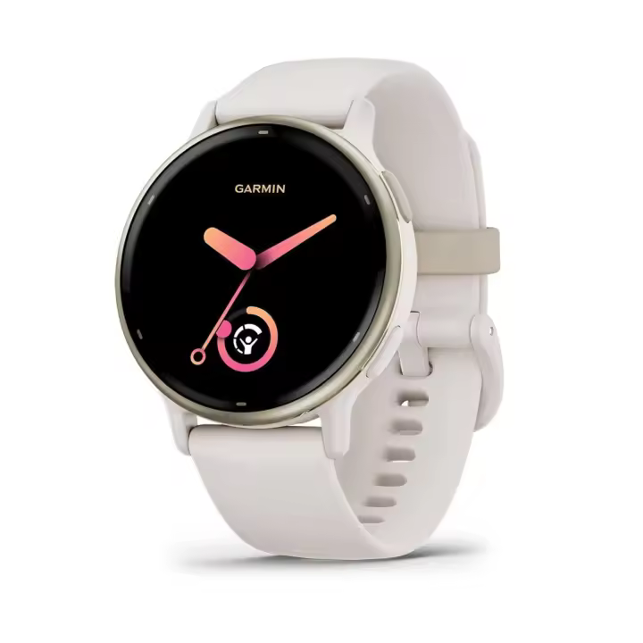 GARMIN vívoactive 5 White Gold / Smartwatch 42mm - 1