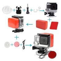 Kit De Accesorios Para Cámara De Acción Compatible Con Gopro Hero 12 11 10 9 8 7 6 5 4 Max Mount Session YI 4K SJCAM EKEN Osmo AKASO APEMAN Resistente Al Agua - details 11