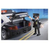 Policía vehículo Playmobil (5673) City Action con 2 figuras coche con policías - details 3