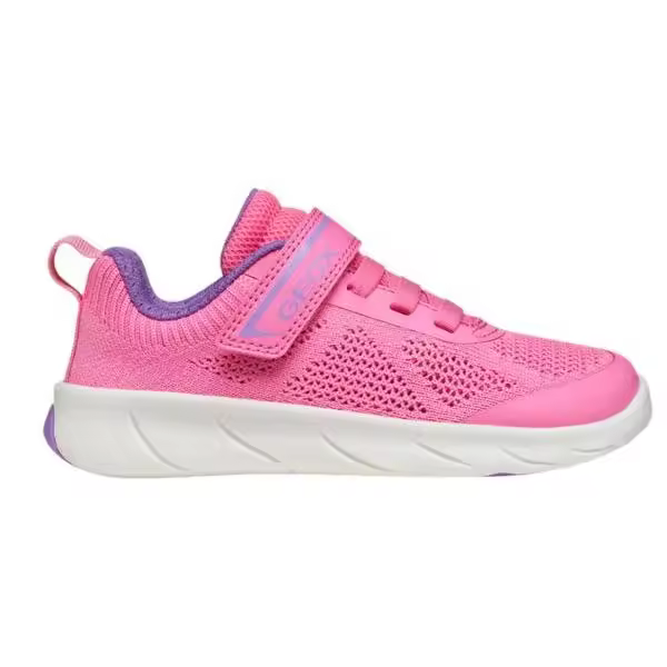 Geox, zapatillas barefoot para niños y niñas, con puntera ancha y cierre de banda adherente y cordones elásticos, - 1
