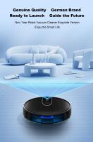 Robot Aspirador y Fregasuelos Mopa Húmeda Liectroux N7S-U, Mapeo Inteligente, App WiFi, Succión 6000Pa, 120min Autonomía, Cubo Basura 400ml y Tanque Agua 250ml, Compatible con Alexa y Google Assistant, para Pelo Mascotas, Alfombras y moquetas Suelo Duro - details 8