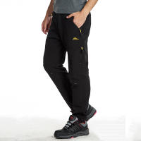 Pantalones Térmicos De Fleece Para Hombres 2024 Impermeables Resistentes Al Viento Para Trabajar Al Aire Libre Caminatas Y Camping En Invierno - details 8