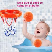 Juguetes De Baño Para Bebés Niño Juego De Agua Mini Canasta De Basquetbol En La Bañera Set De Juego De Agua Para Niños De 0 a 6 Años Material Plástico PC - details 1