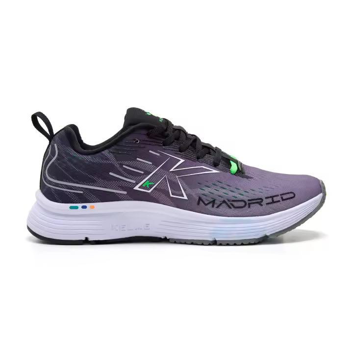 Kelme Zapatillas Running Madrid Gris-negro - 1