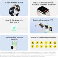 Xiaomi Redmi watch 5 Lite AMOLED 1.96" Resistencia al agua 5ATM. llamadas bluetooth Reloj Inteligente Smartwatch - details 2