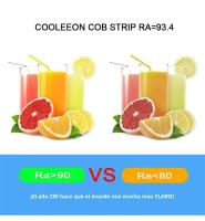 Barra De Luz LED Flexible COB Bicolor CCT 5m 10m 24V 12V Con Dimmer RF Amarillo Blanco 2700-6500K Regulable Para Sala De Estar - details 12