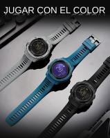 Reloj Digital Deportivo Para Hombre SANDA 50M Impermeable Con Pantalla LED Calorías Fitness Running Chronógrafo Resina Correa De Goma Reloj Militar - details 12