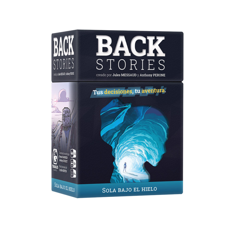 Back Stories: Sola bajo el hielo, un juego de aventuras editado por Tranjis Games