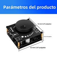 Amplificador De Potencia Digital 50W+50W 2.1 Canales Con Subwoofer Y Bluetooth 5.1 YS-AP50L Amplificador Estéreo Stereo Con Entrada AUX USB Compatible Con Audio Y Video Equipamiento - details 14