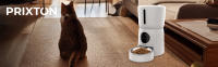 PRIXTON Comedero Inteligente para mascotas Automatic Pet Feeder FF100 con WiFi, Cámara Full HD 1980x1080P, Depósito de 4L, App móvil, Programable, Audio Bidireccional, Grabación de Voz - details 0