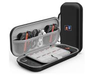 Funda Protectora Meko Compatible con Nintendo Switch 2 (2025) y Switch OLED - Estuche para Switch 2 con Forro de Terciopelo, Bolsa de Transporte con Capacidad para 10 Juegos y Accesorios (Negro) - details 0