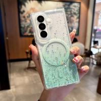 Funda De Teléfono Transparente Con Estrellas Y Brillo Magnética Para Samsung Galaxy Z Fold 8 Ultra Fold 8 7 6 5 Compatible Con Magsafe Para Carga Inalámbrica - details 14