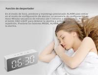 Reloj De Despacho Digital LED Reloj De Mesa Para Dormitorio Y Oficina Con Temperatura Para Adolescentes Y Niños - details 5