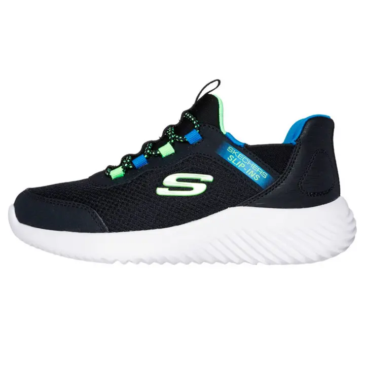 Zapatilla NIÑO Skechers BOUNCER-BRISK 403822L/BBLM CIERRE CON CORDONES ELASTICOS Y VELCRO - 1