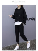 Conjunto De Pantalones Y Suéter Casual Para Mujer Talla Grande Estilo Coreano Moda Primavera Otoño 2026 Dos Piezas - details 10