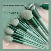 Set De 13 Pinceles De Maquillaje RUZOFO Fibras De Lana Herramientas Cosméticas Para Base Corrector Rubor Polvo Sombra Destacador - details 0