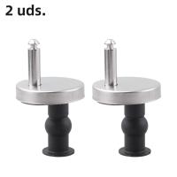 Par De Jinetes De Inodoro Con Libera Suavemente Top Close 2x Accesorios De Inodoro Herramientas De Instalación Rápida Y Resistentes Material De Acero Inoxidable - details 9