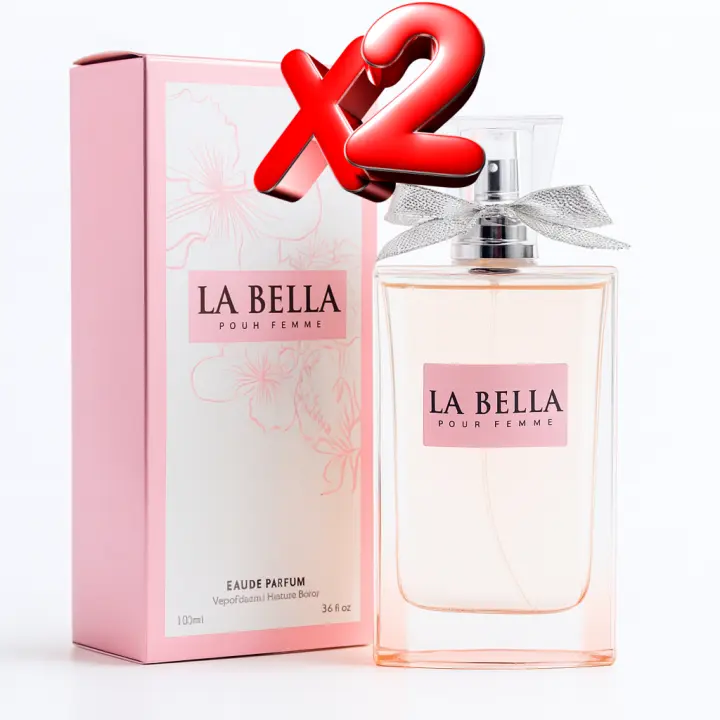 2 UNIDADES La Bella Eau de Parfum pour femme 100ml Montage Brands Fragancia inspirada en otros perfumes Perfume Mujer - 1