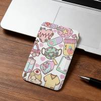 Funda Protectora Para Tarjetas De Acceso Y Comida Moderna Rosa Con Herramientas De Médico Y Enfermera Estilo Clásico Unisex - details 15