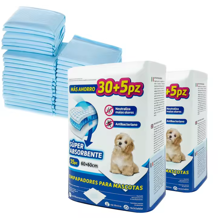 Empapadores Perro de Entrenamiento para Perros Gatos Alfombrilla Toallita Higiénica - 1