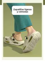 Zapatillas De Verano Para Hombres Con Soporte De Arco Antideslizante Suela Suave Resistente Al Desgaste Transpirables Y Odoríferas Para Uso Exterior - details 2