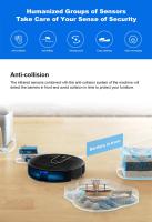 Robot Aspirador y Fregasuelos Mopa Húmeda Liectroux N7S-U, Mapeo Inteligente, App WiFi, Succión 6000Pa, 120min Autonomía, Cubo Basura 400ml y Tanque Agua 250ml, Compatible con Alexa y Google Assistant, para Pelo Mascotas, Alfombras y moquetas Suelo Duro - details 28