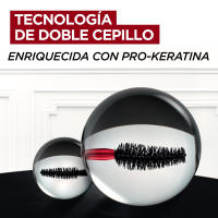 L'Oréal Paris | Pro XXL Lifting Máscara de pestañas efecto rizador de pestañas lifting con doble cepillo. - details 0