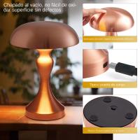 Lámpara De Mesa LED Táctil Recargable Sin Cable Para Lectura Decoración De Habitación Restaurante Hotel Bar Lámpara De Noche Para Decoración De Ambiente - details 8