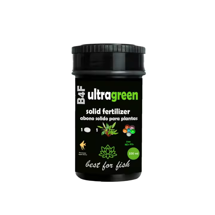 B4F - Ultragreen Solid Fertilizer (100 ml) - Abono en Pastillas para Plantas (80 Tabletas) - 1