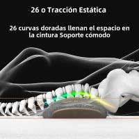 Almohada Especial Lumbar Cuidado De La Cintura Con Masaje Y Calor Soporte Para Cintura Para Ancianos Y Mujeres Embarazadas Relleno De Memoria Espuma Poliéster 100% Forma Rectangular - details 2