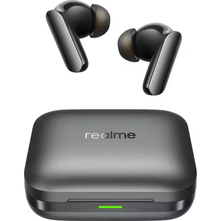 realme Buds Air 7 Pro Auriculares bluetooth Traductor instantáneo con IA Transmisor dual DAC de 11+6 mm Certificación Hi-Res Certificado IP55 Latencia ultrabaja de 45 ms Hasta 48h autonomía - 1