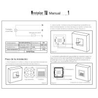 Luz De Escalera LED Impermeable 5W 85-265V Luz De Pared Recargada Para Interior Y Exterior Iluminación De Pasos Moderna En Acero Aluminio - details 4