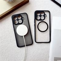 Funda Transparente Mate Para Magsafe Carga Inalámbrica Xiaomi 17T 15T pro Anti-caída Protección Choque Bumper Cubierta Dura PC - details 2