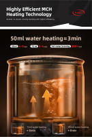 HiBREW H4C BARISTA ULTRA, Portable Coffee Machine, Detachable Battery, Wireless Heating, AdjustableTemperature (85~95°C), Professional Bottomless 51mm Portafilter, 20-BarHigh Pressure, 100mL Water Tank, with Aluminum Alloy Stand, 7500mAh Battery - details 7