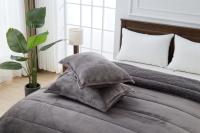 KingnetStore - Edredón Grueso con Borrego Sherpa 600 g/m² - 3 Tamaños con 1/2 Fundas de Almohada – Franela, Relleno, Borrego - details 7