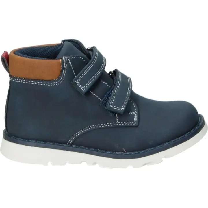 CHICCO | Botas Casual Chicco Fabel para Niño – Bota de Invierno en Color Azul Marino – Botas Cómodas con Doble Cierre de Velcro – Estilo Casual – Máximo Ajuste – Versátiles y Combinables - 1