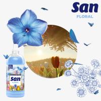 SAN Suavizante Ropa Lavadora Líquido Concentrado Floral, Pack de 8 x 59 Lavados = 472 Dosis, Fragancia Duradera, Apto para Pieles Sensibles y Prendas Delicadas, Intenso Frescor y Extraordinaria Suavidad - details 0