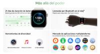 Smartwatch – HONOR Watch X5i, Pantalla AMOLED de 1.97" , Batería de 21 días, Llamadas Bluetooth, 109 modos deportivos, 24/7 Health Monitoring, Compatible con iOS y Android, Asistente de voz YOYO, +180 esferas personalizables, IP68, 28g ultraligero - details 2