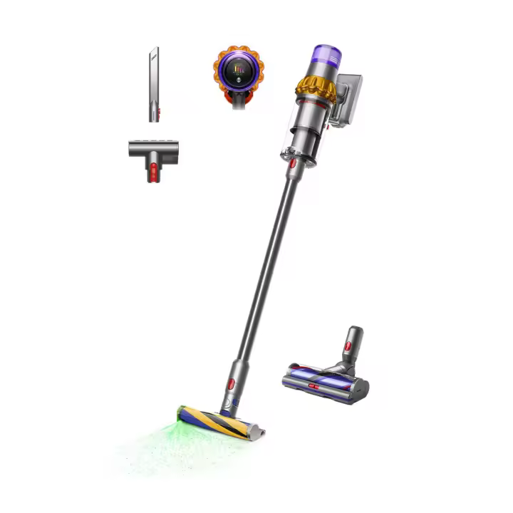 Aspiradora sin cable Dyson V15 Detect™ Absolute (Amarillo/Niquel) - 1
