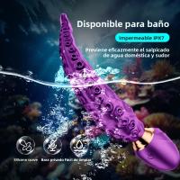 Vibrador Anal Rotativo 360° G Spot Clit Estimulación Vagina AV Mágica Linterna Masajeador Para Mujeres Juguete Sexual Dildo Masturbación - details 4