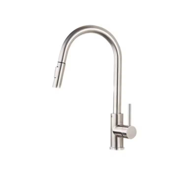 ZLY White, Cold, Hot, Swivel, Dual Function, Vegetarian Sink Kitchen Faucet, Pull Out. 210*50*430mm - 1