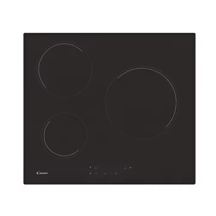 ENCIMERA MARCA CANDY MODELO CH63CC/4U2 3FUEGOS VITROCERAMICA IDEAL PARA COCINAR EN CASA A UN PRECIO BAJÍSIMO - 1