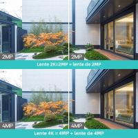 Cámara IP WIFI 4K 8MP Doble Lente Ángulo Amplio De 180° Visonera Nocturna CCTV Seguridad Exterior Protección Cámara De Vigilancia - details 3