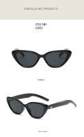 Gafas De Sol Para Mujer Y Hombre Estilo Gato Clásico Diseño De Arroz Protección UV400 Antiguo Moda Gafas De Sol Tendencia - details 10