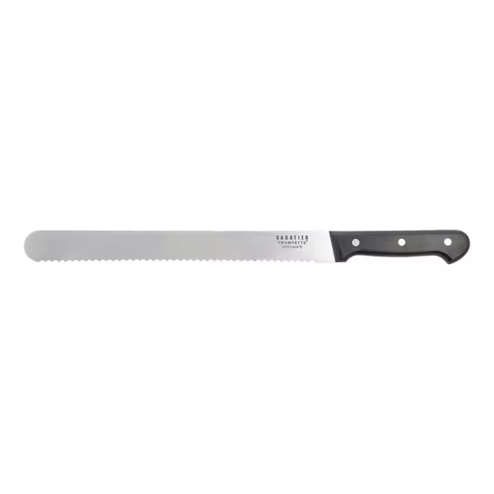 SABATIER UNIVERSAL Cuchillo Bizcocho 30CM Acero Mate Asas o mango baquelita soft touch Acero Mov - 1