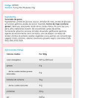 VIDAL Funny Mini Mix bolsa de 1Kg aprox 430 uds está compuesto por ositos, moritas, huevos fritos y ladrillos de regaliz, formato mini. Sabor a Fresa, mora, limón, naranja, manzana y piña sin gluten sin grasa sabor original Vidal garantizado - details 5