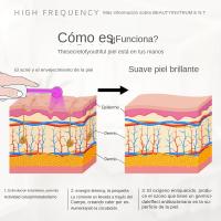 Kit Profesional De Cuidado De La Piel Con Lámpara De Alta Frecuencia 4pcs Herramienta De Tratamiento De Acné Y Cuidado Del Cabello HF En Caja Regalo - details 2